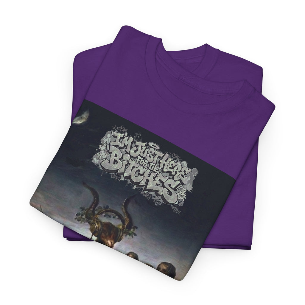Goya Sabbath DJ T-Shirt — Witches' Sabbath Art Parody Graphic Tee
