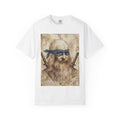 Leonardo Ninja Portrait T-Shirt — Vintage Samurai Leonardo da Vinci Art Tee