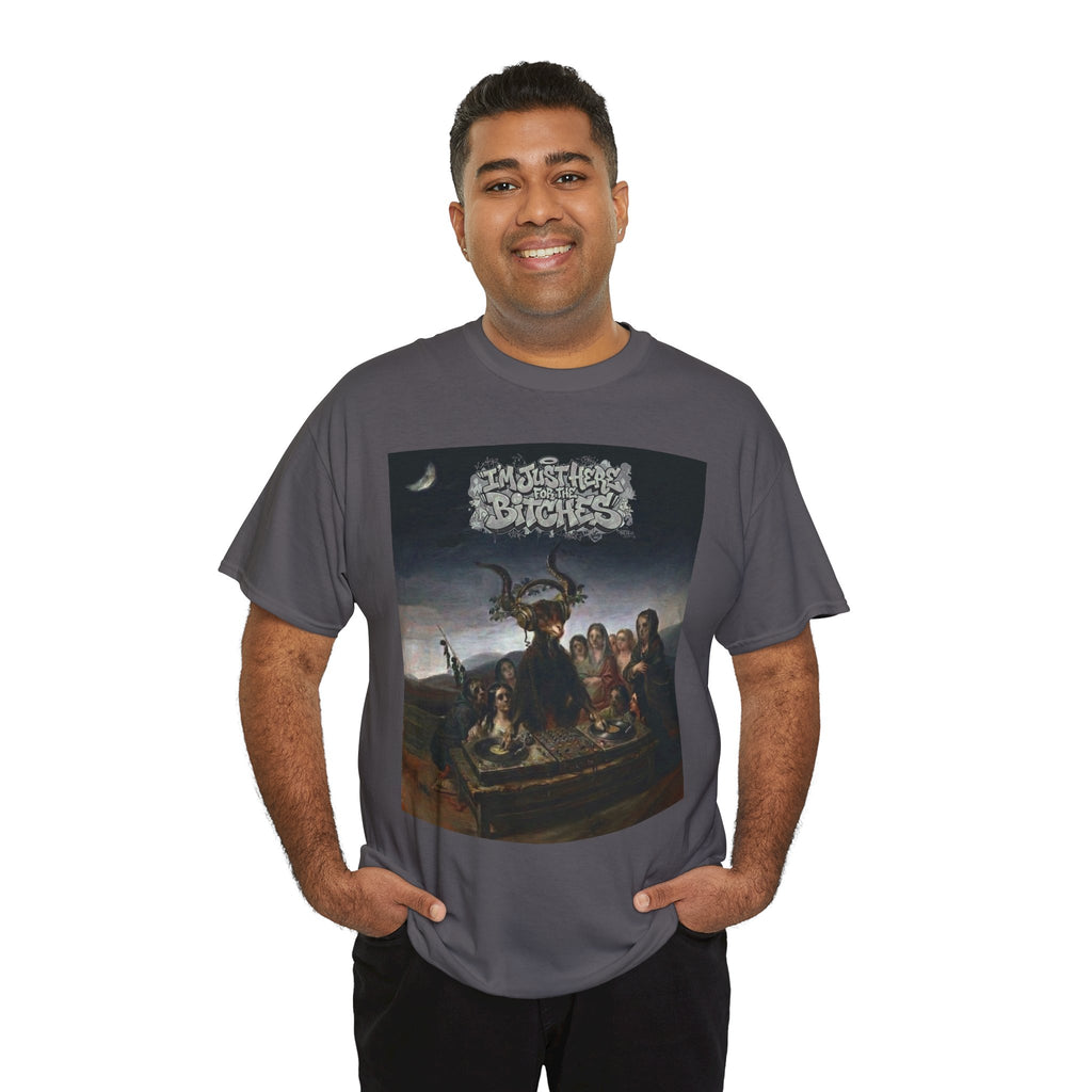 Goya Sabbath DJ T-Shirt — Witches' Sabbath Art Parody Graphic Tee