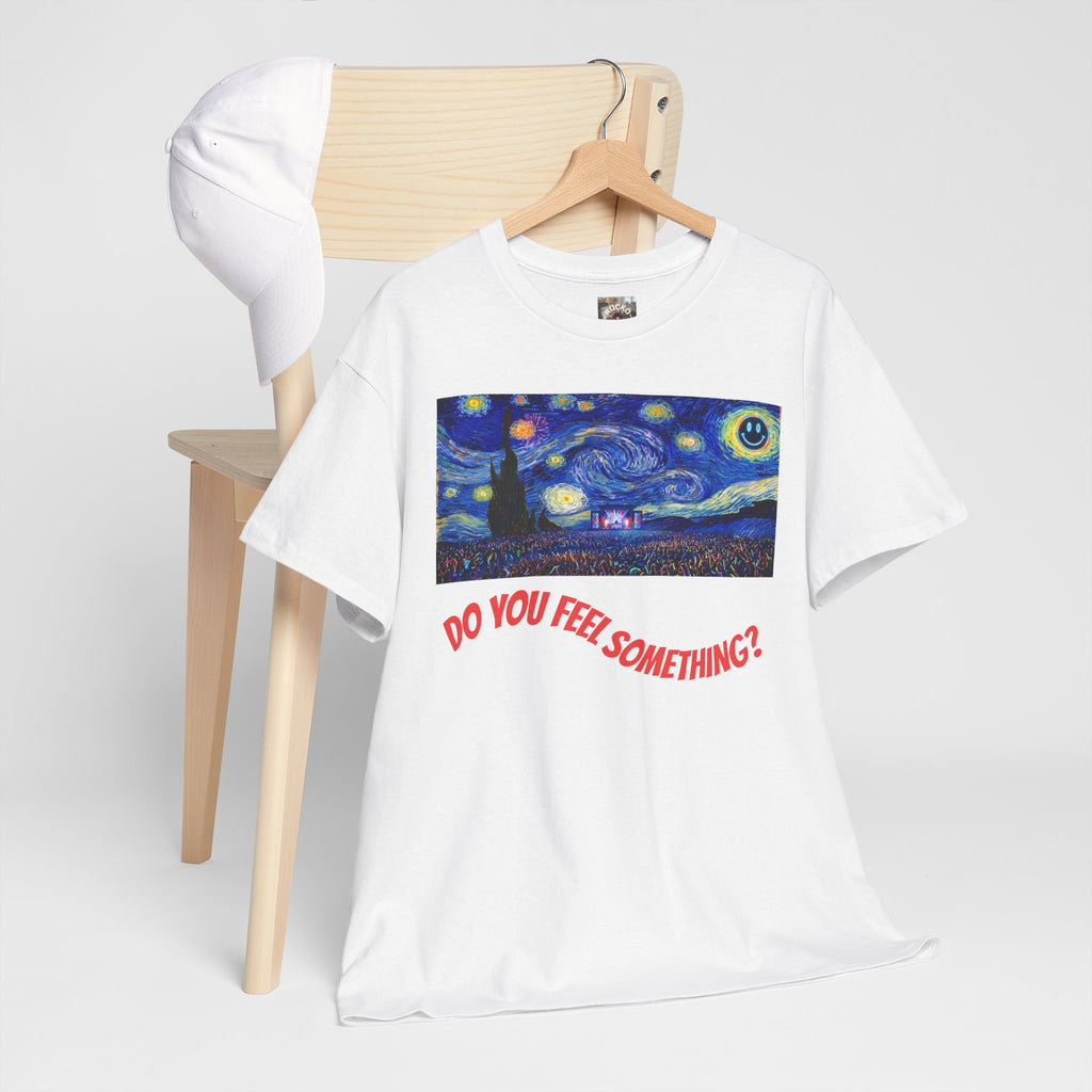 Starry Night Remix T-Shirt — Van Gogh Edibles Parody Graphic Tee