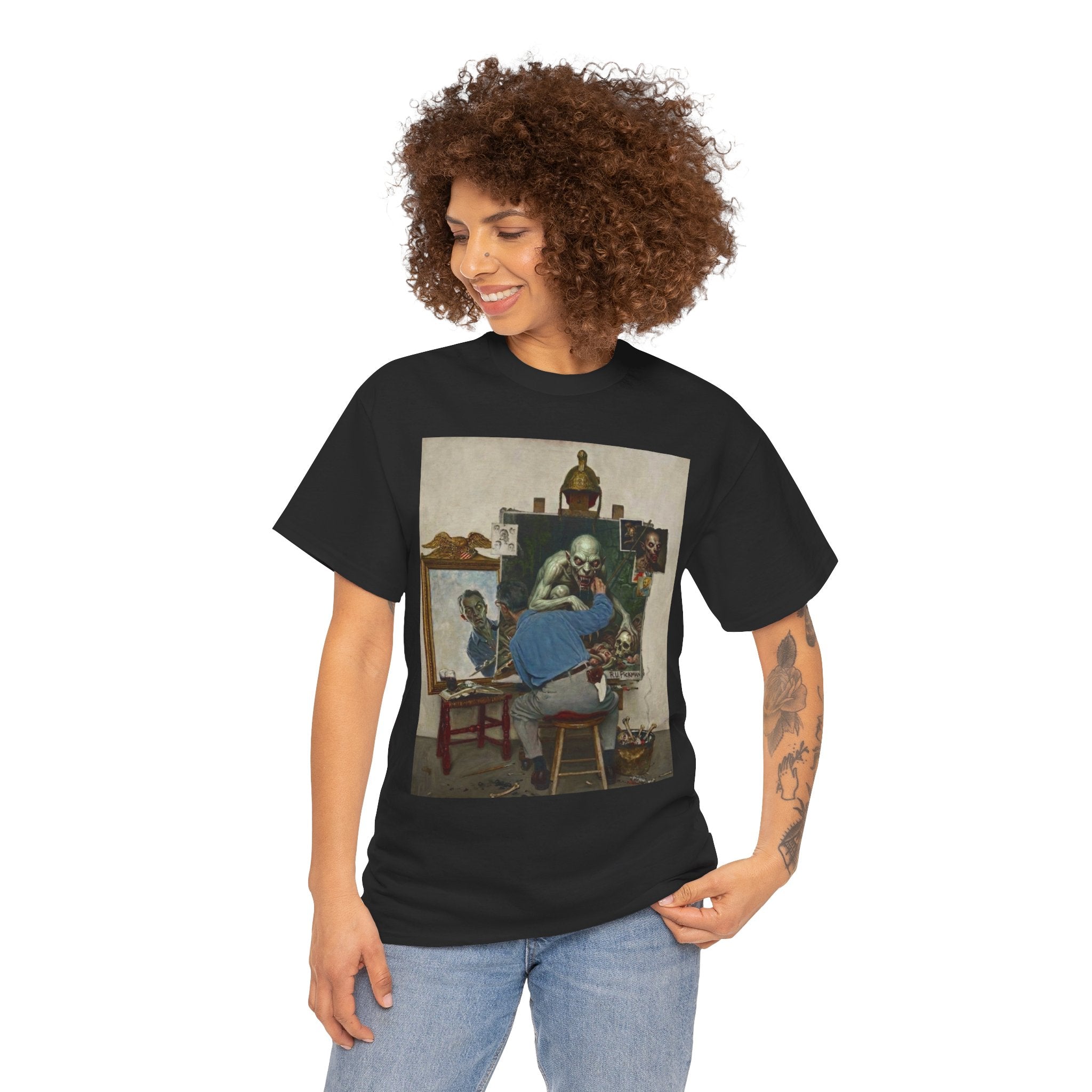 Richard Upton Pickman T-Shirt — HP Lovecraft Pickman's Model Graphic Tee