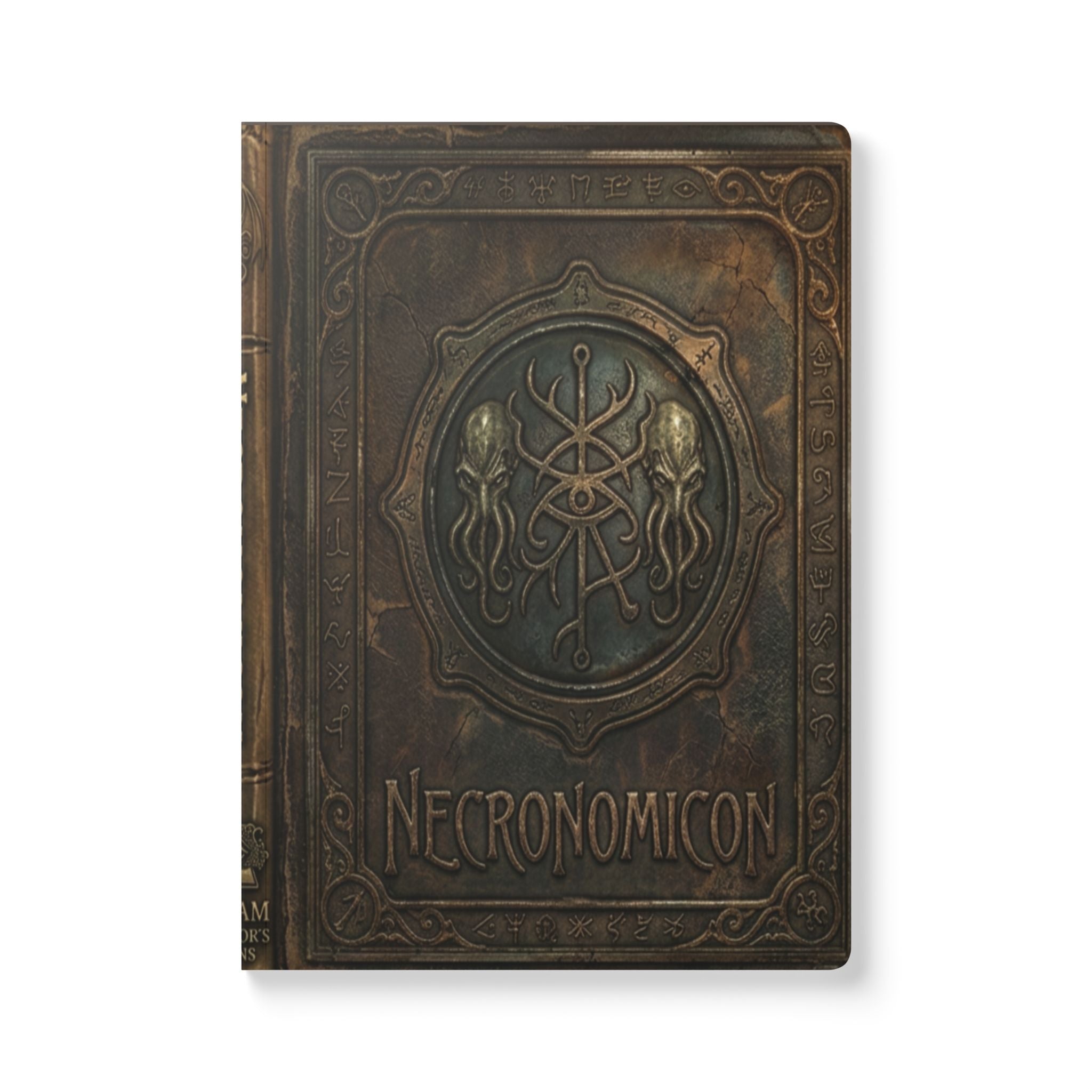 Necronomicon Softcover Journal — HP Lovecraft Eldritch Tome Notebook