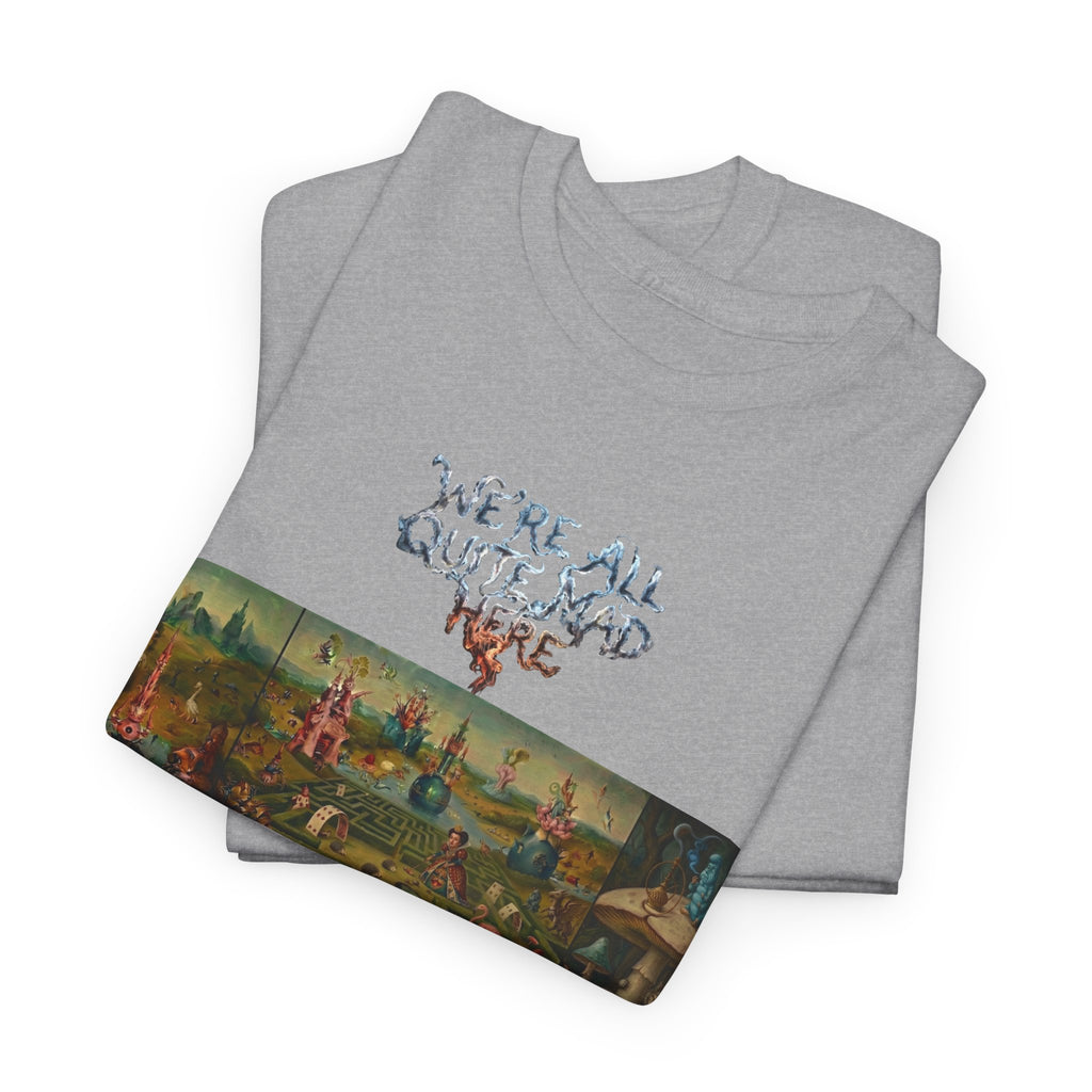 Alice in Wonderland Parody Tee — Garden of Earthly Delights Artwork