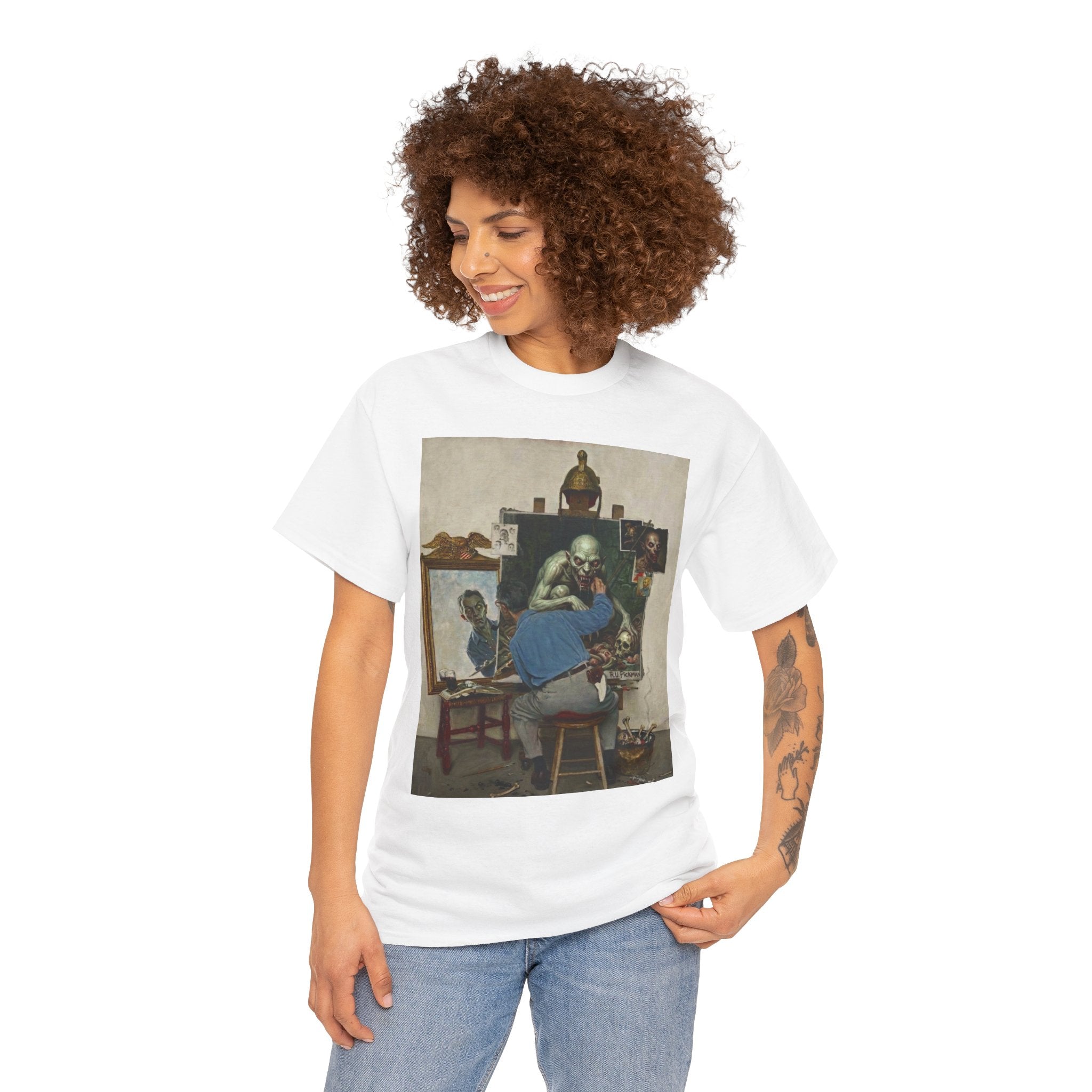 Richard Upton Pickman T-Shirt — HP Lovecraft Pickman's Model Graphic Tee