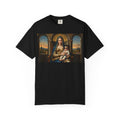 Pop Icon Madonna and Child T-Shirt — Classic Art Meets Pop Culture Parody Tee