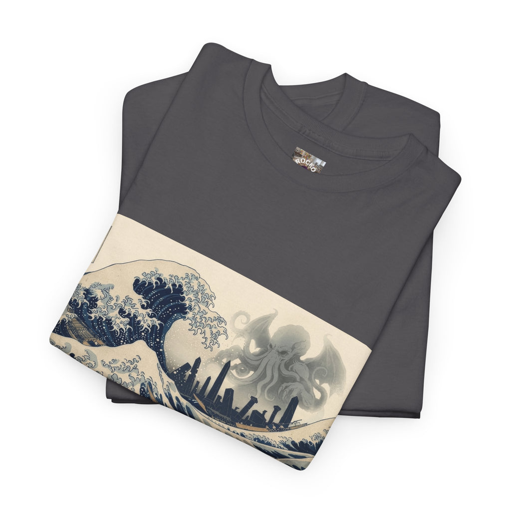 The Great Wave off R’lyeh — Ukiyo-e Cthulhu Graphic Tee