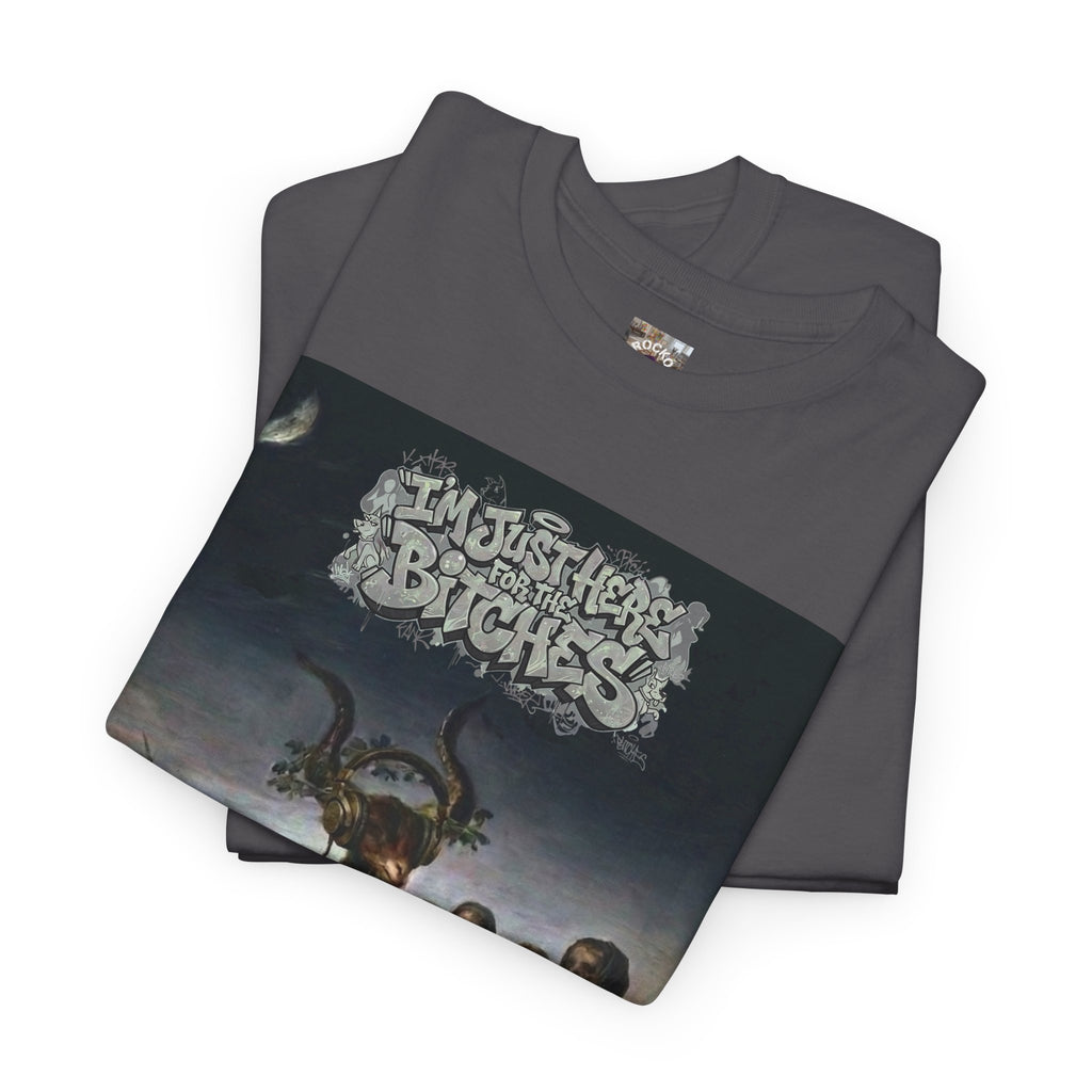 Goya Sabbath DJ T-Shirt — Witches' Sabbath Art Parody Graphic Tee