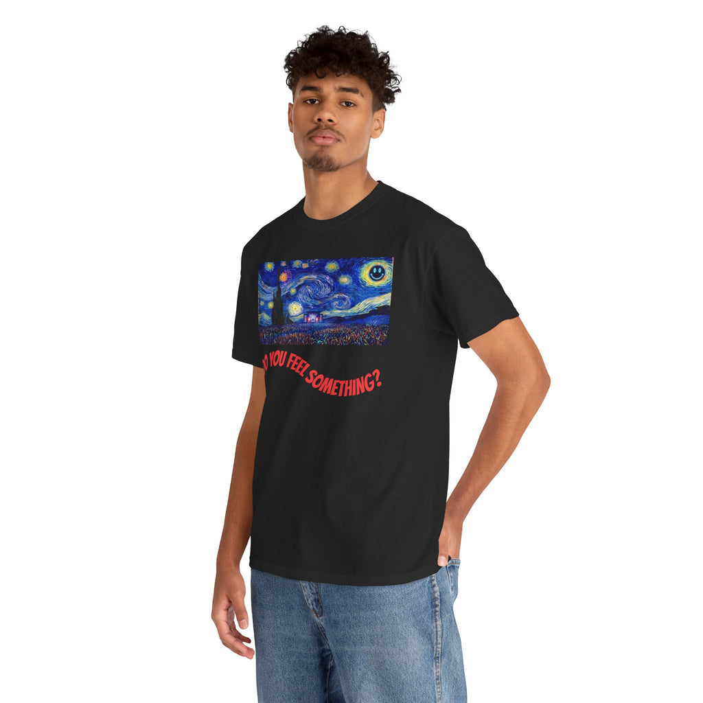Starry Night Remix T-Shirt — Van Gogh Edibles Parody Graphic Tee