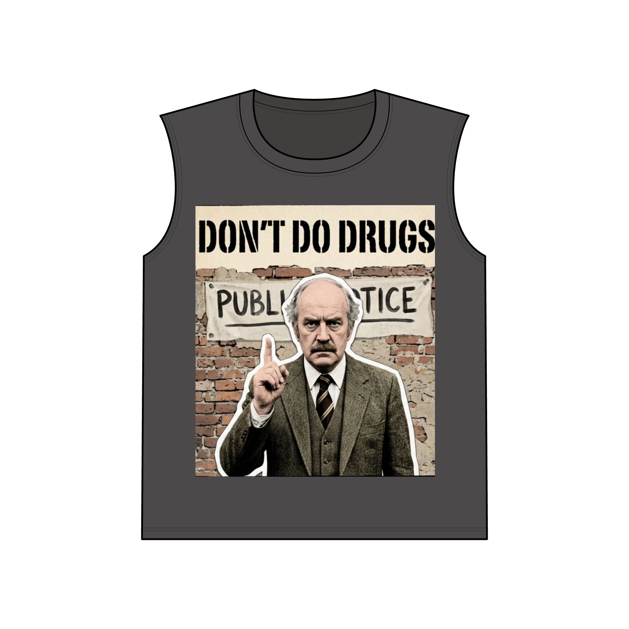 Performance Graphic Sleeveless Tank Top — UPF 50 Athletic Tee
