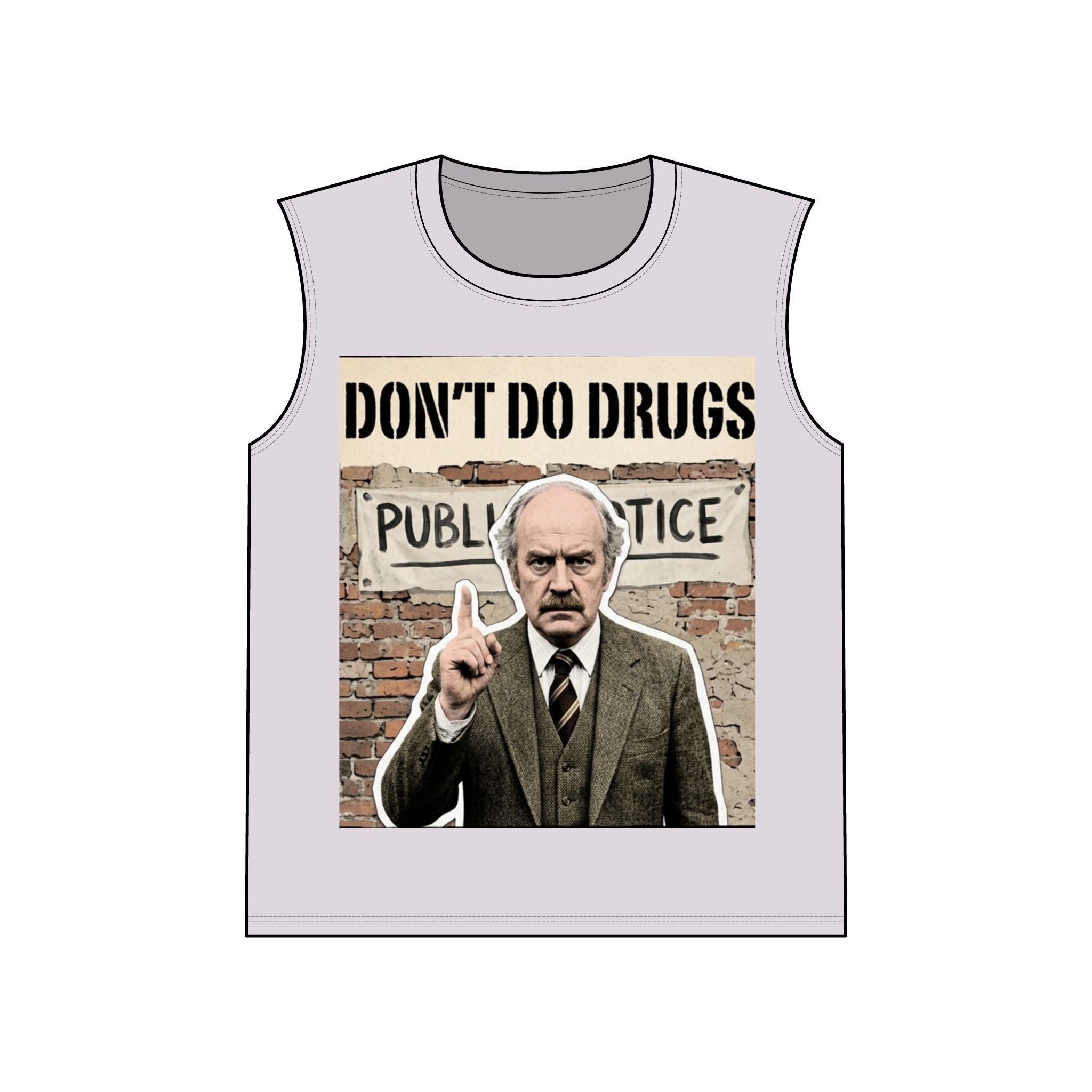 Performance Graphic Sleeveless Tank Top — UPF 50 Athletic Tee