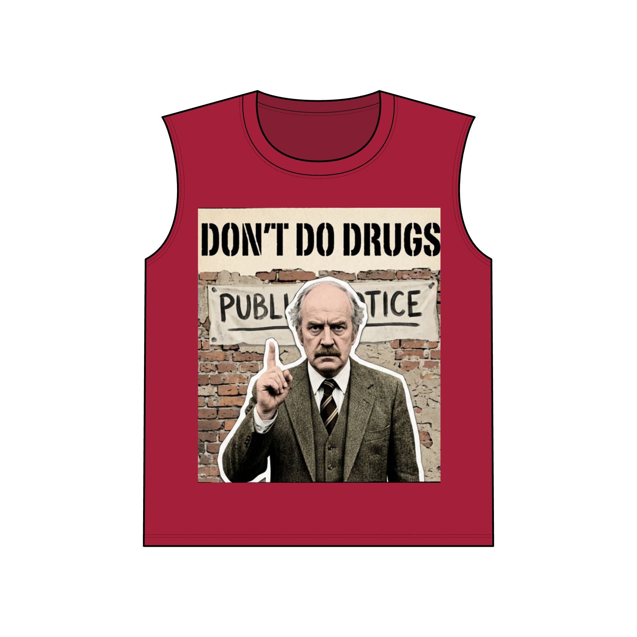 Performance Graphic Sleeveless Tank Top — UPF 50 Athletic Tee