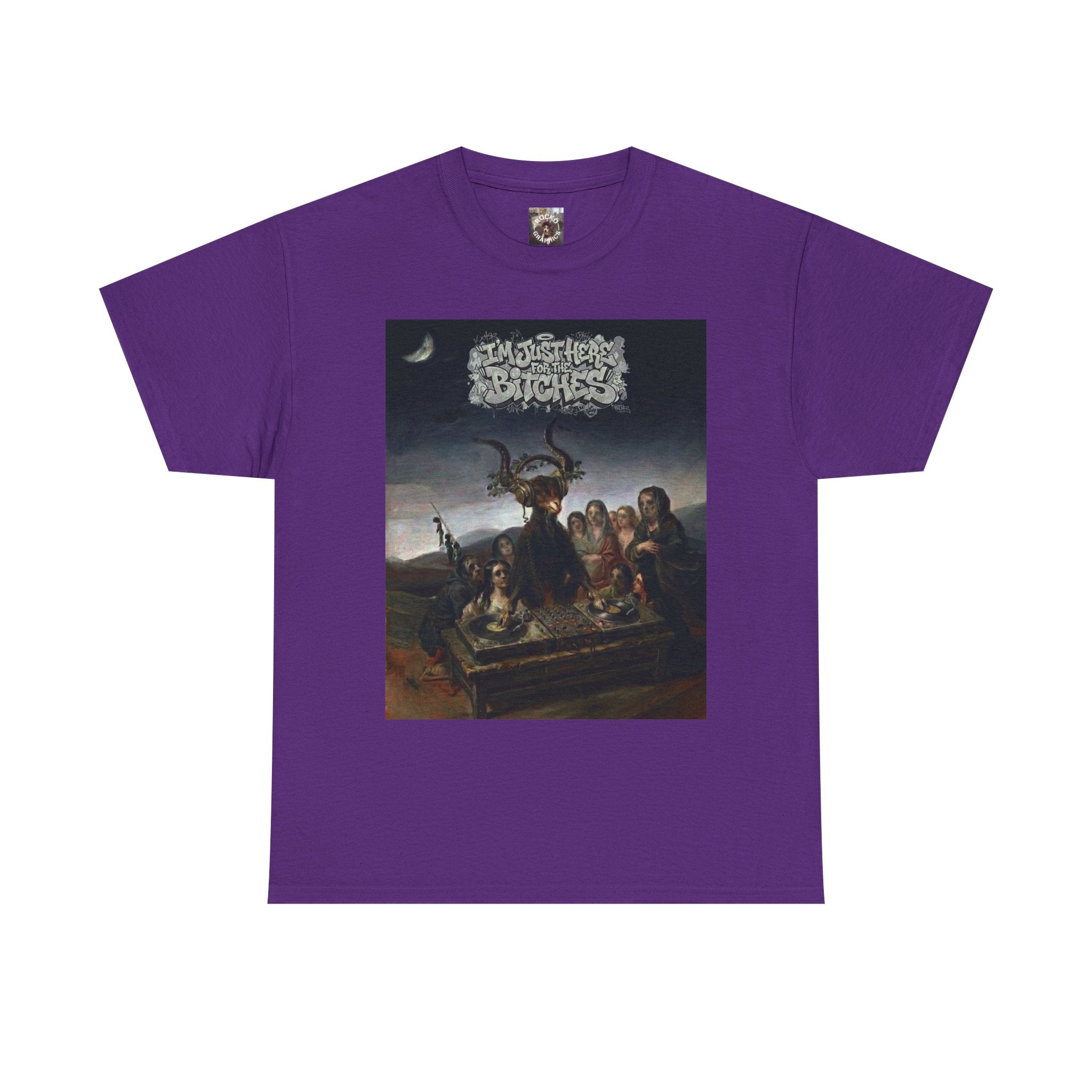 Goya Sabbath DJ T-Shirt — Witches' Sabbath Art Parody Graphic Tee