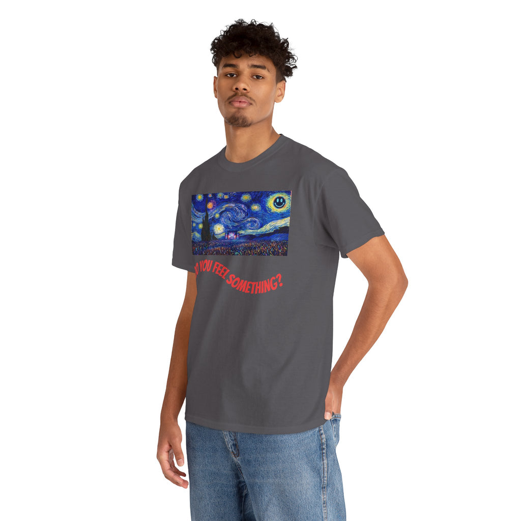 Starry Night Remix T-Shirt — Van Gogh Edibles Parody Graphic Tee