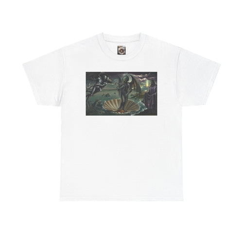 Cthulhu Anadyomene T-Shirt — Lovecraft Birth of Venus Parody Graphic Tee