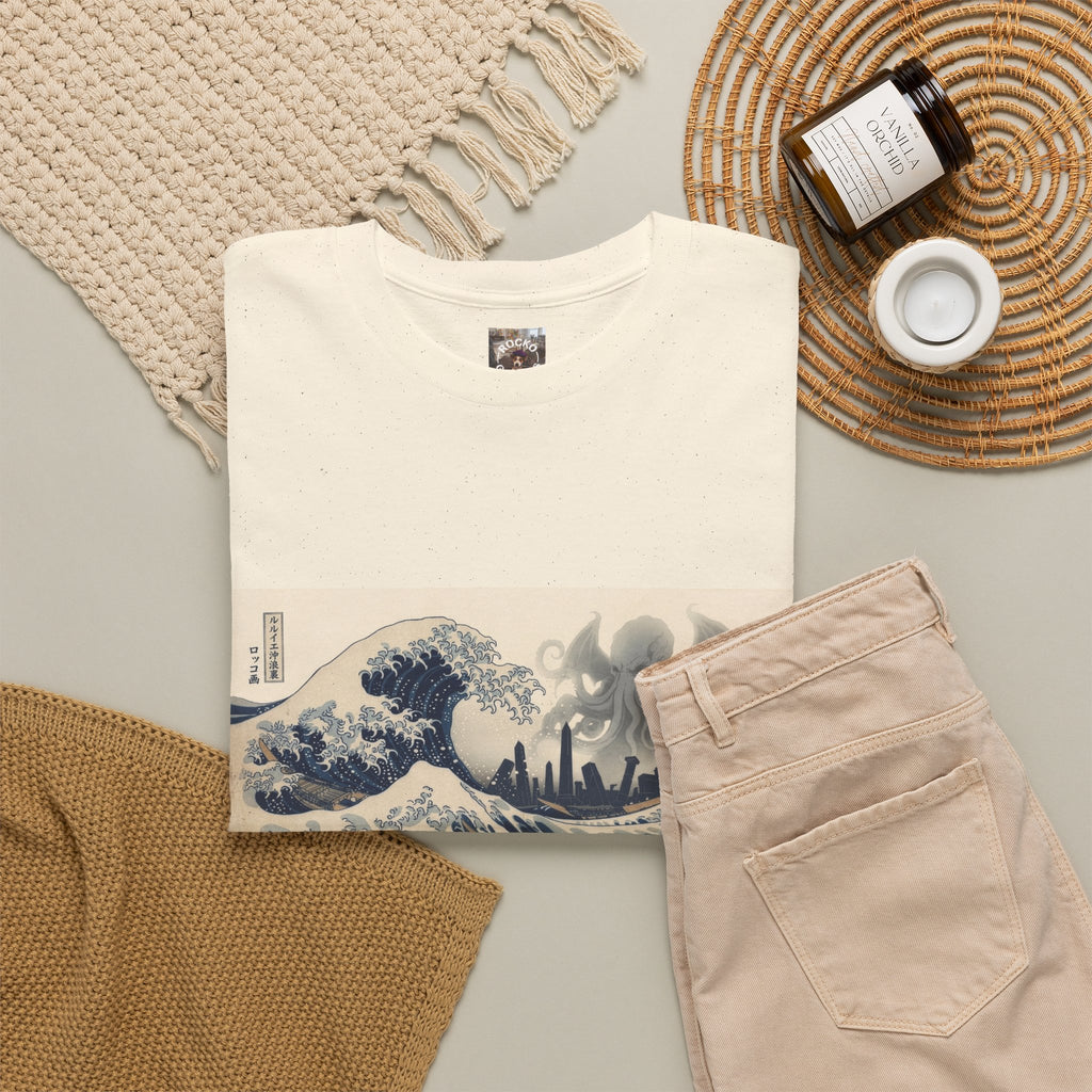 The Great Wave off R’lyeh — Ukiyo-e Cthulhu Graphic Tee