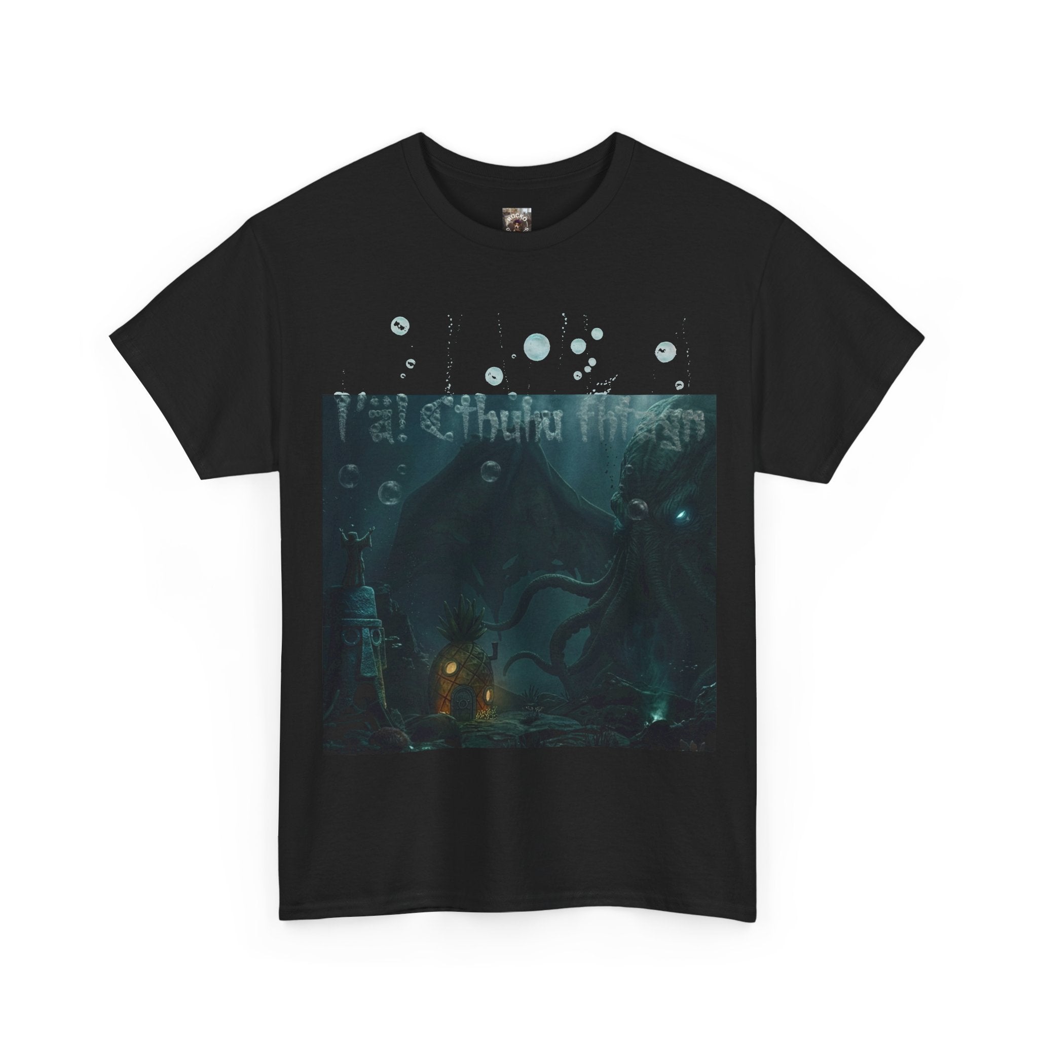 Cthulhu's Neighborhood T-Shirt — R'lyeh Underwater Dark Fantasy Graphic Tee