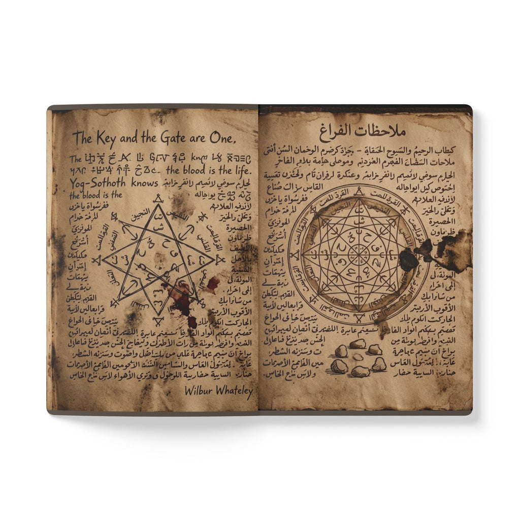 Necronomicon Softcover Journal — HP Lovecraft Eldritch Tome Notebook