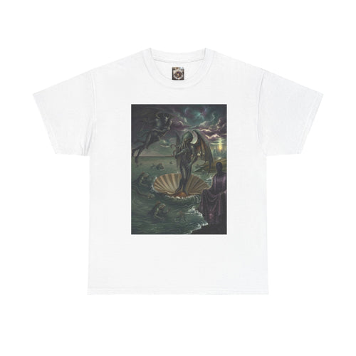Cthulhu Anadyomene T-Shirt — Lovecraft Birth of Venus Parody Graphic Tee