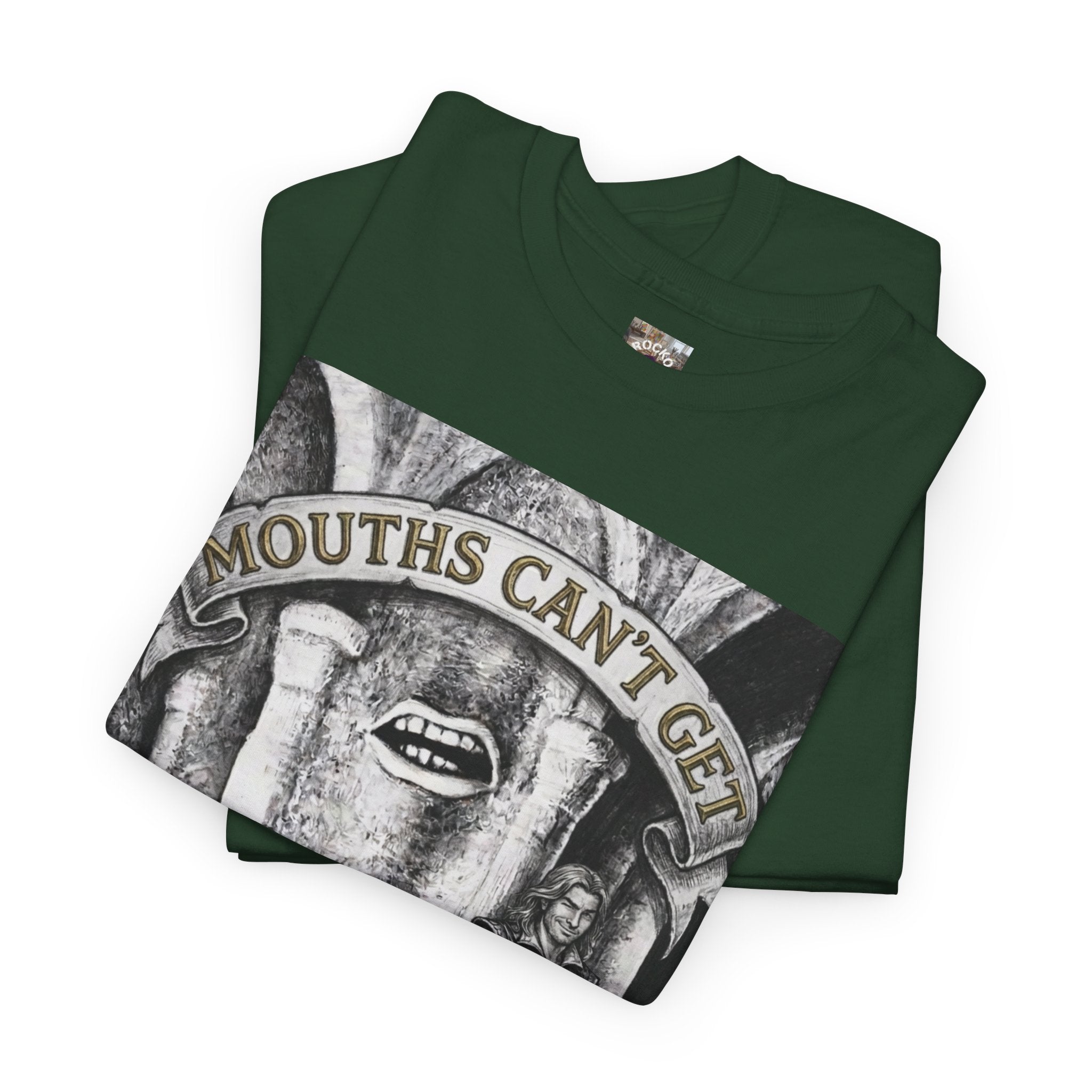 Mouths Can't Get Pregnant T-Shirt — Medieval Fantasy Dark Humor Graphic Tee