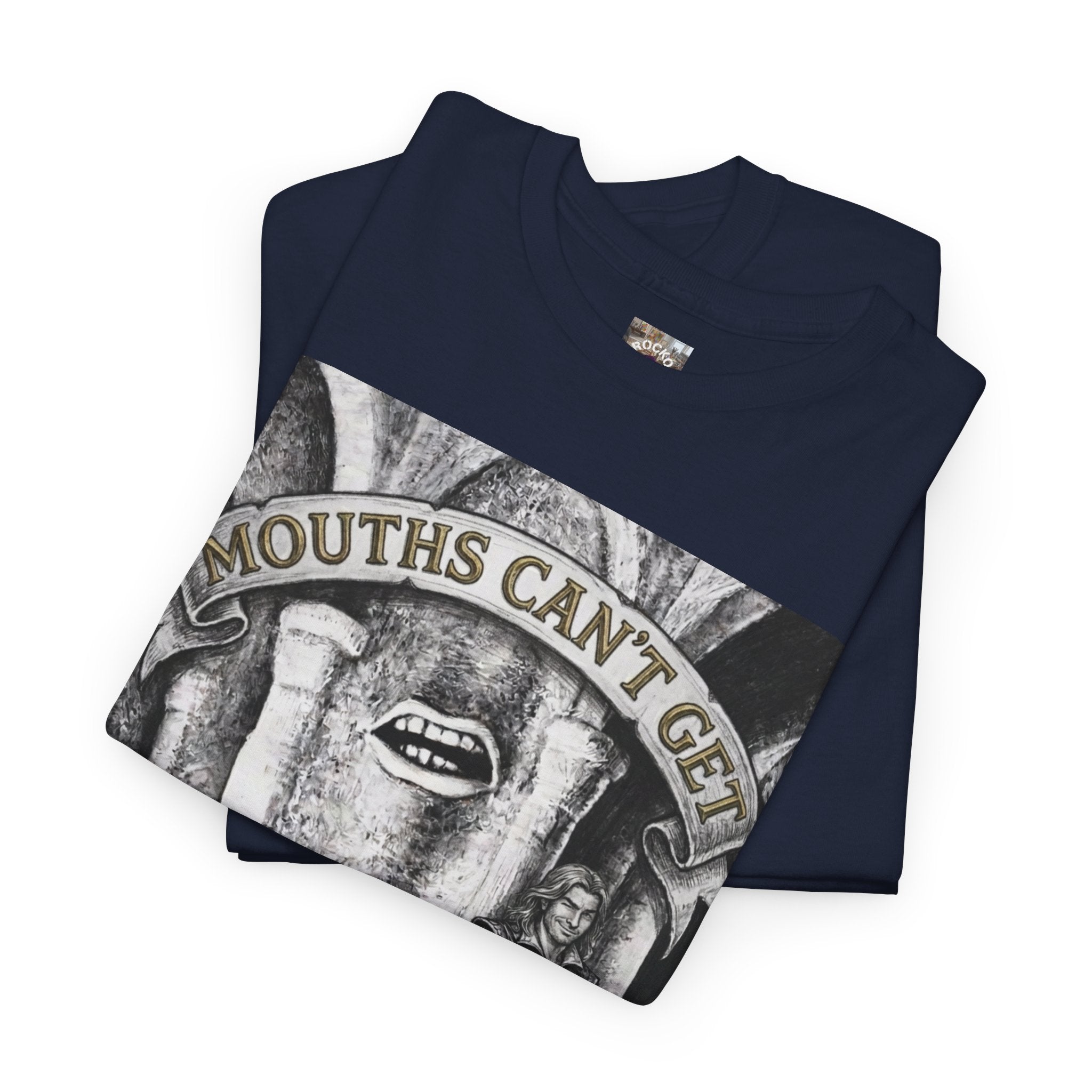 Mouths Can't Get Pregnant T-Shirt — Medieval Fantasy Dark Humor Graphic Tee