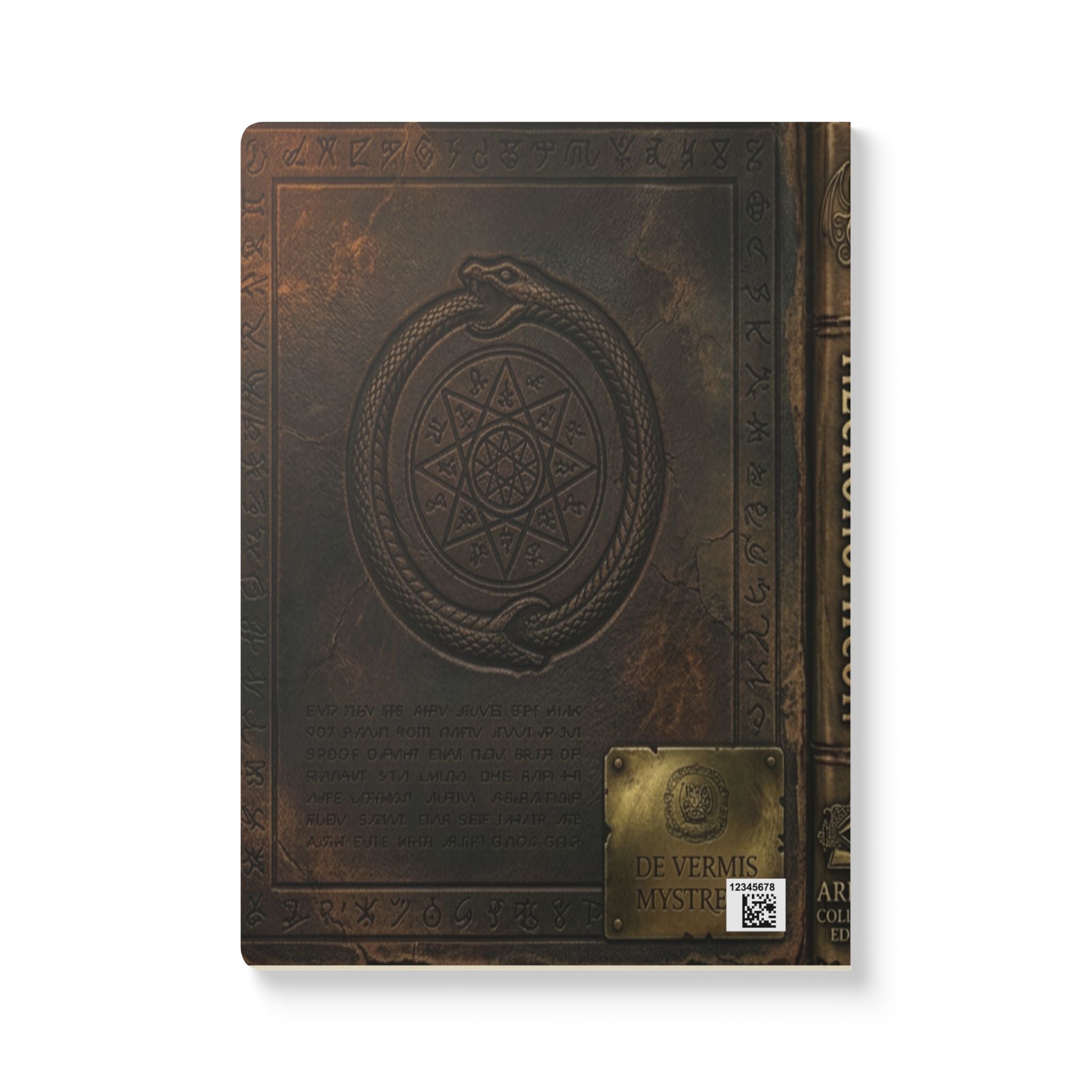 Necronomicon Softcover Journal — HP Lovecraft Eldritch Tome Notebook