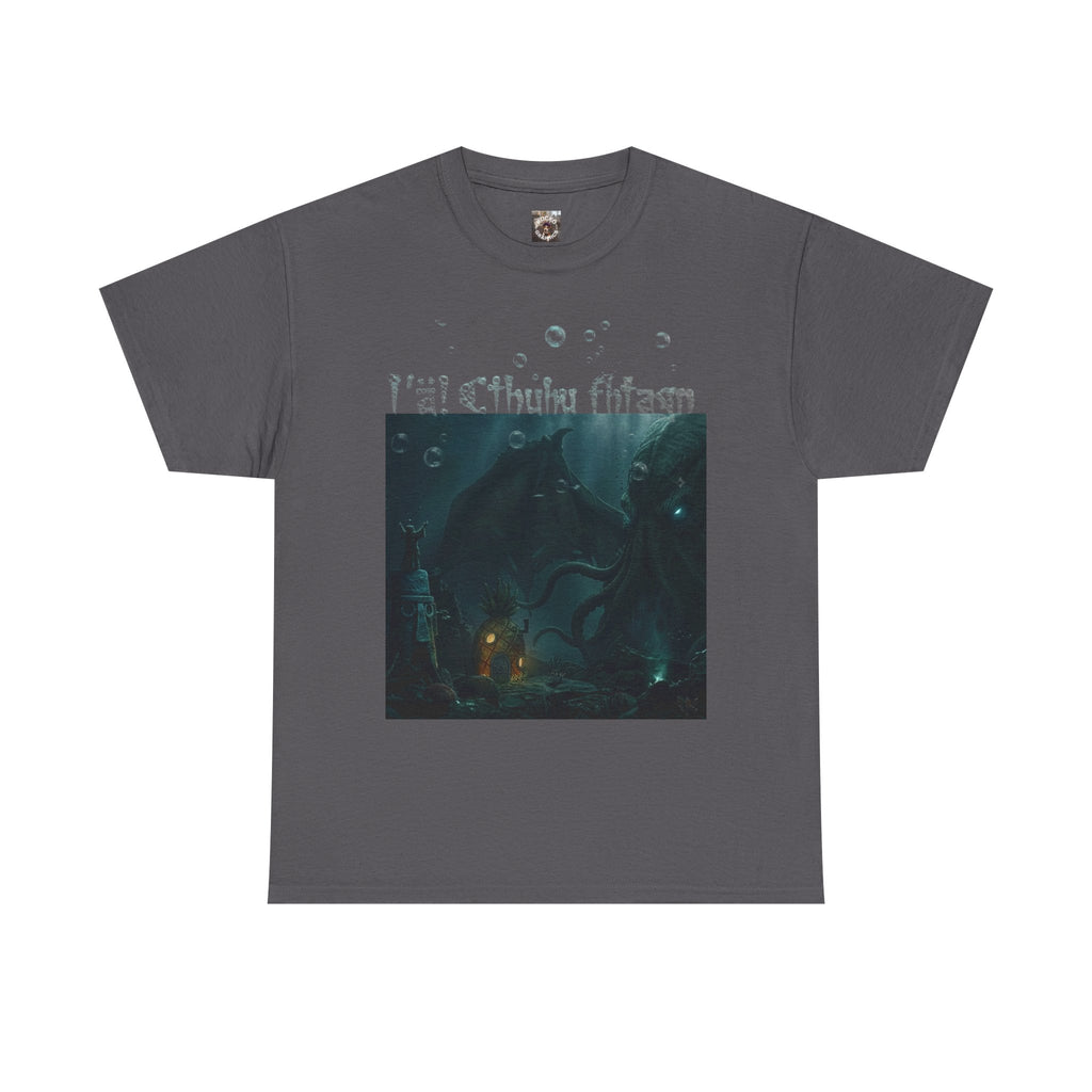 Cthulhu's Neighborhood T-Shirt — R'lyeh Underwater Dark Fantasy Graphic Tee