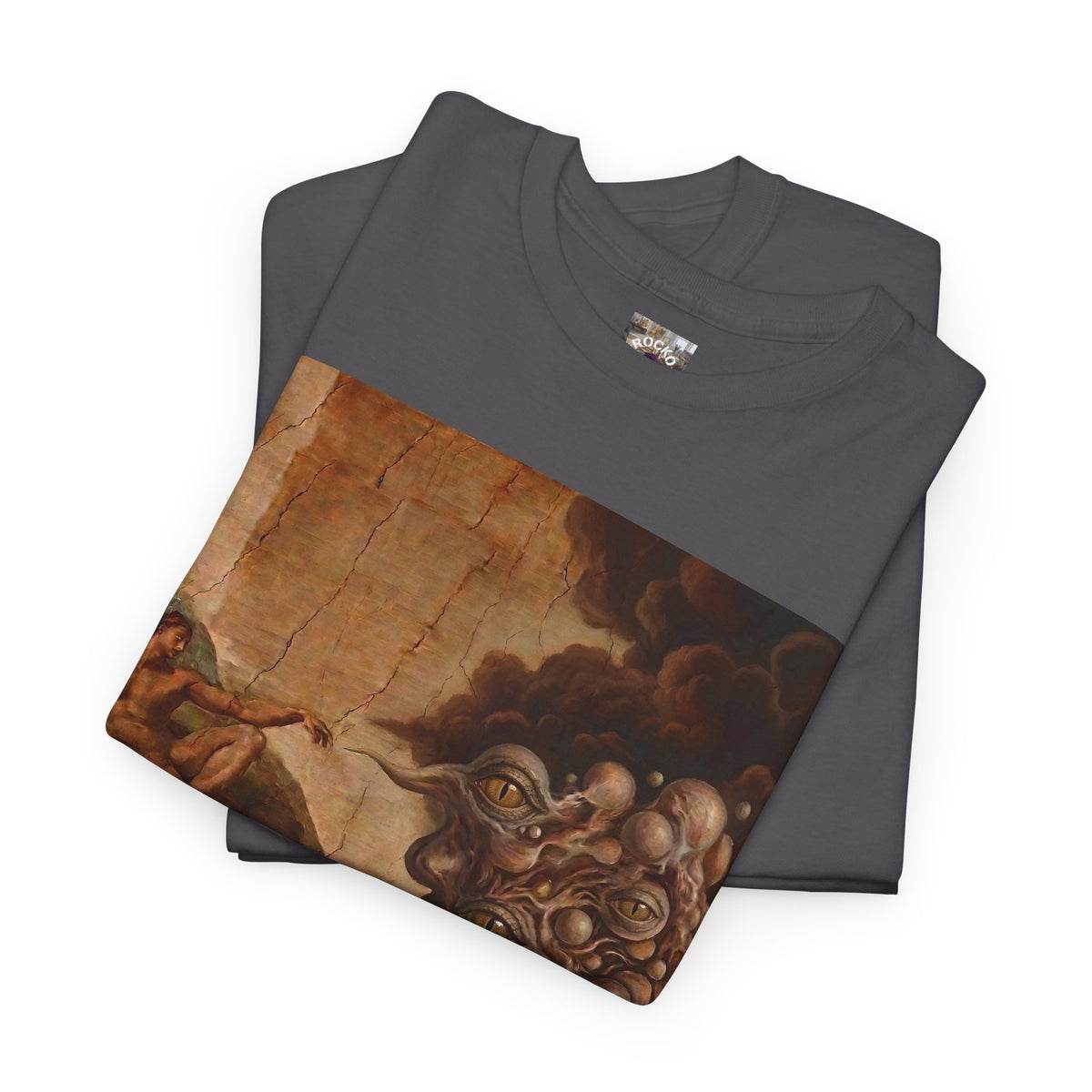 The Creation of Adam (After Michelangelo) — Yog-Sothoth Eldritch Horror Art Print / Graphic Tee