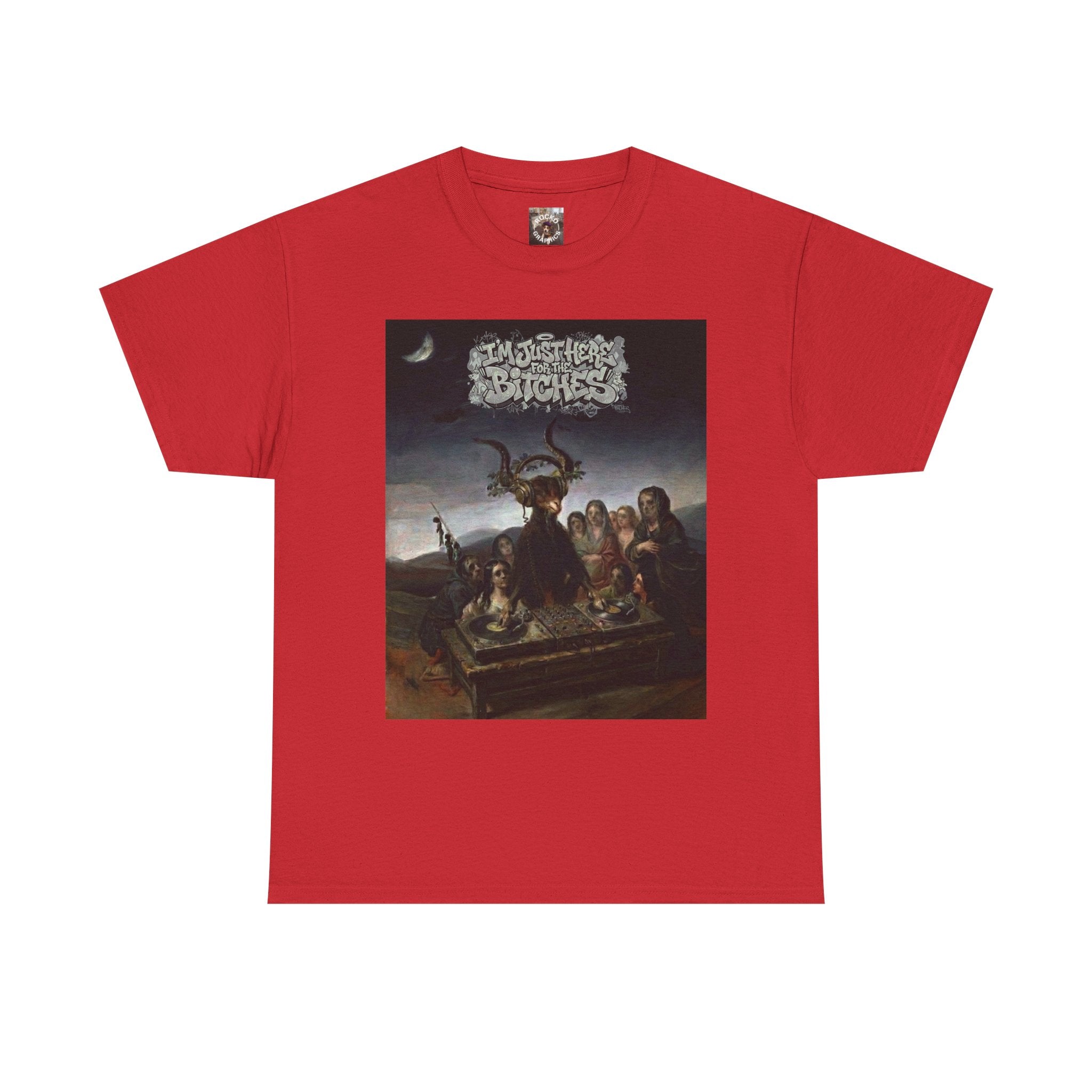 Goya Sabbath DJ T-Shirt — Witches' Sabbath Art Parody Graphic Tee