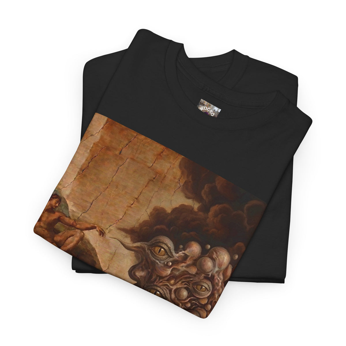 The Creation of Adam (After Michelangelo) — Yog-Sothoth Eldritch Horror Art Print / Graphic Tee