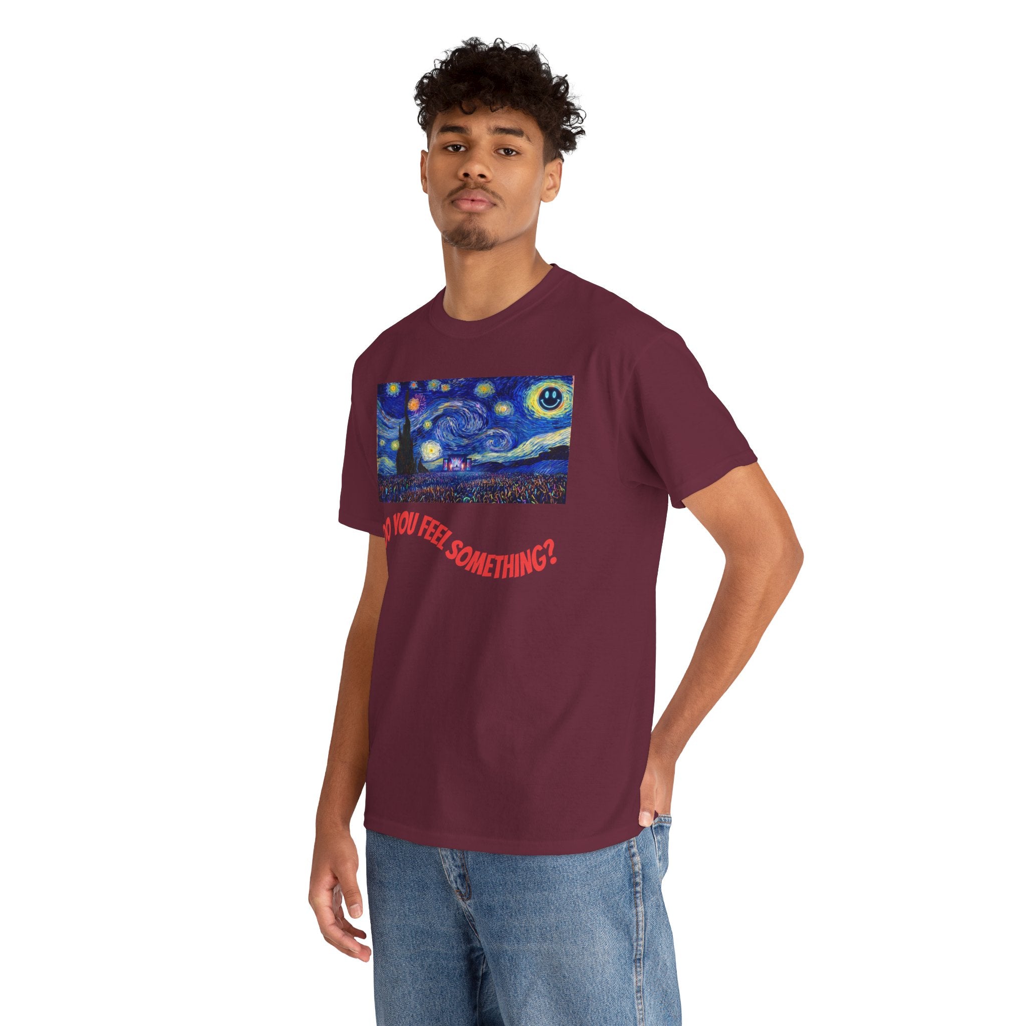 Starry Night Remix T-Shirt — Van Gogh Edibles Parody Graphic Tee
