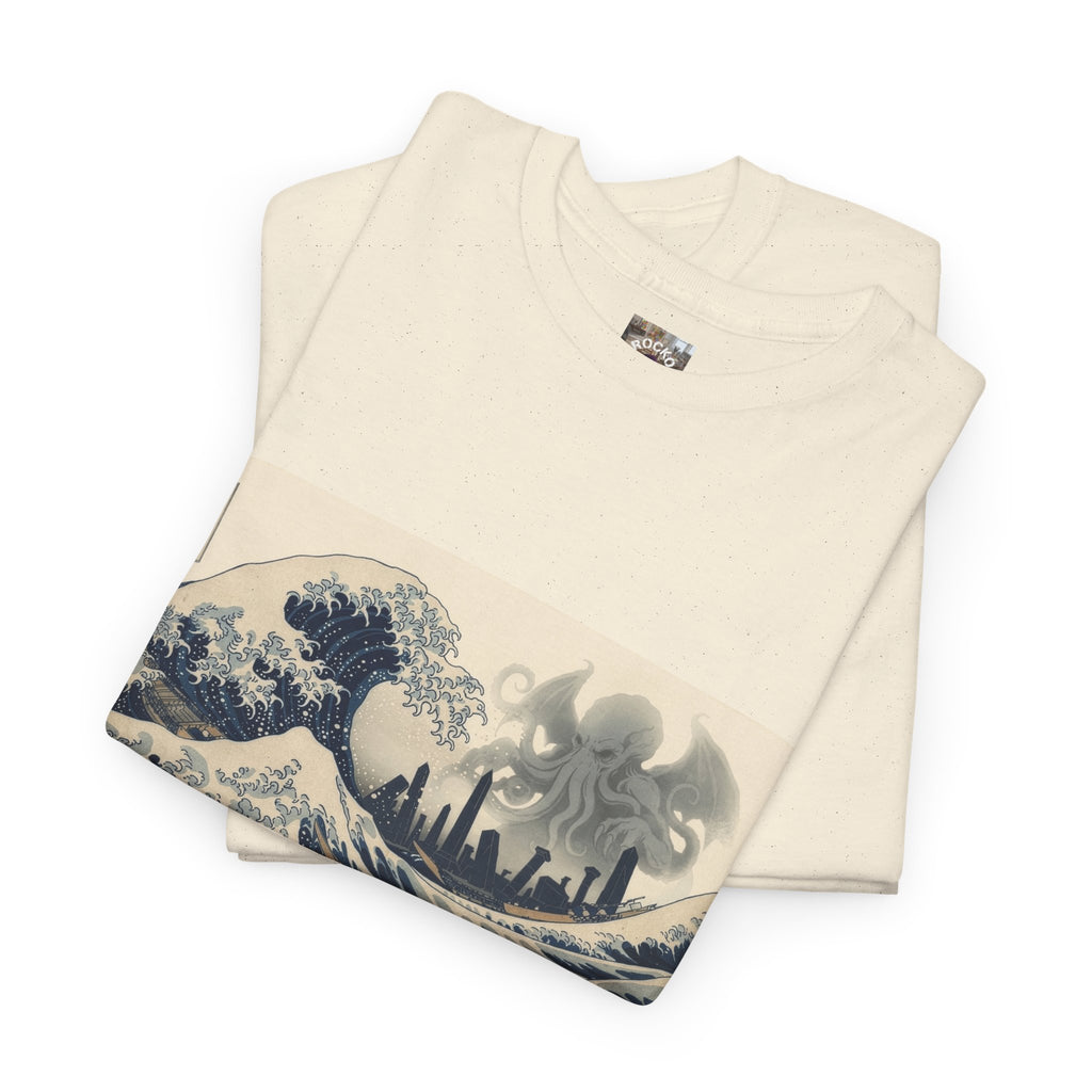 The Great Wave off R’lyeh — Ukiyo-e Cthulhu Graphic Tee