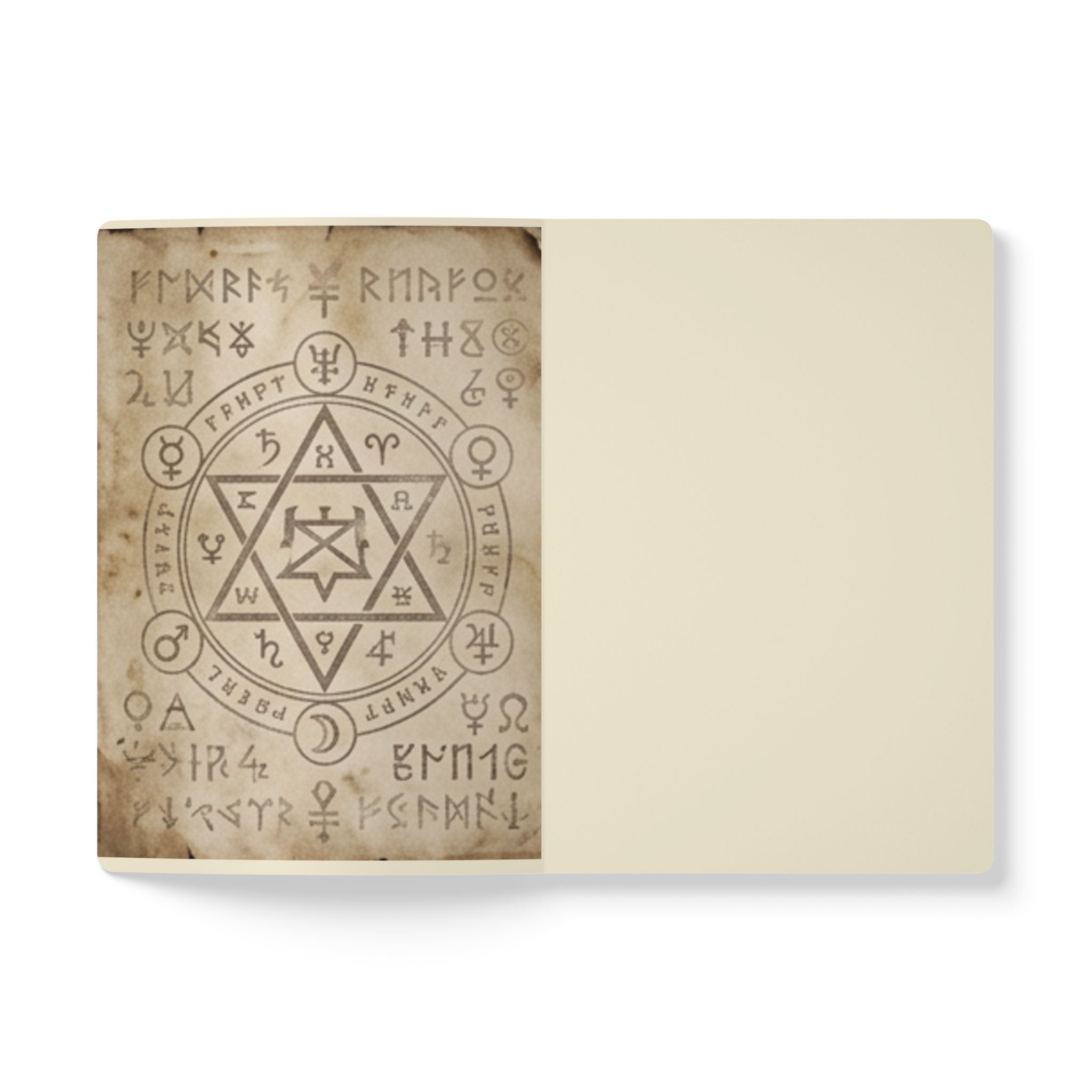 Necronomicon Softcover Journal — HP Lovecraft Eldritch Tome Notebook